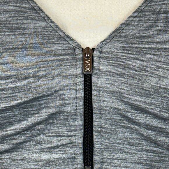 Victoria’s Secret VSX Sexy Sport Large Sports Bra Zip-Front Criss-Cross Keyhole - Picture 4 of 9